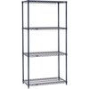 Nexel Nexelon Wire Shelving, Blue Epoxy, 48W X 24D X 63H 24486N